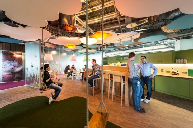 Google Dublin Ofis Tasarımı